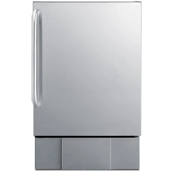 Summit BIM24OS 15 Inch Freestanding and Built-In Ice Maker